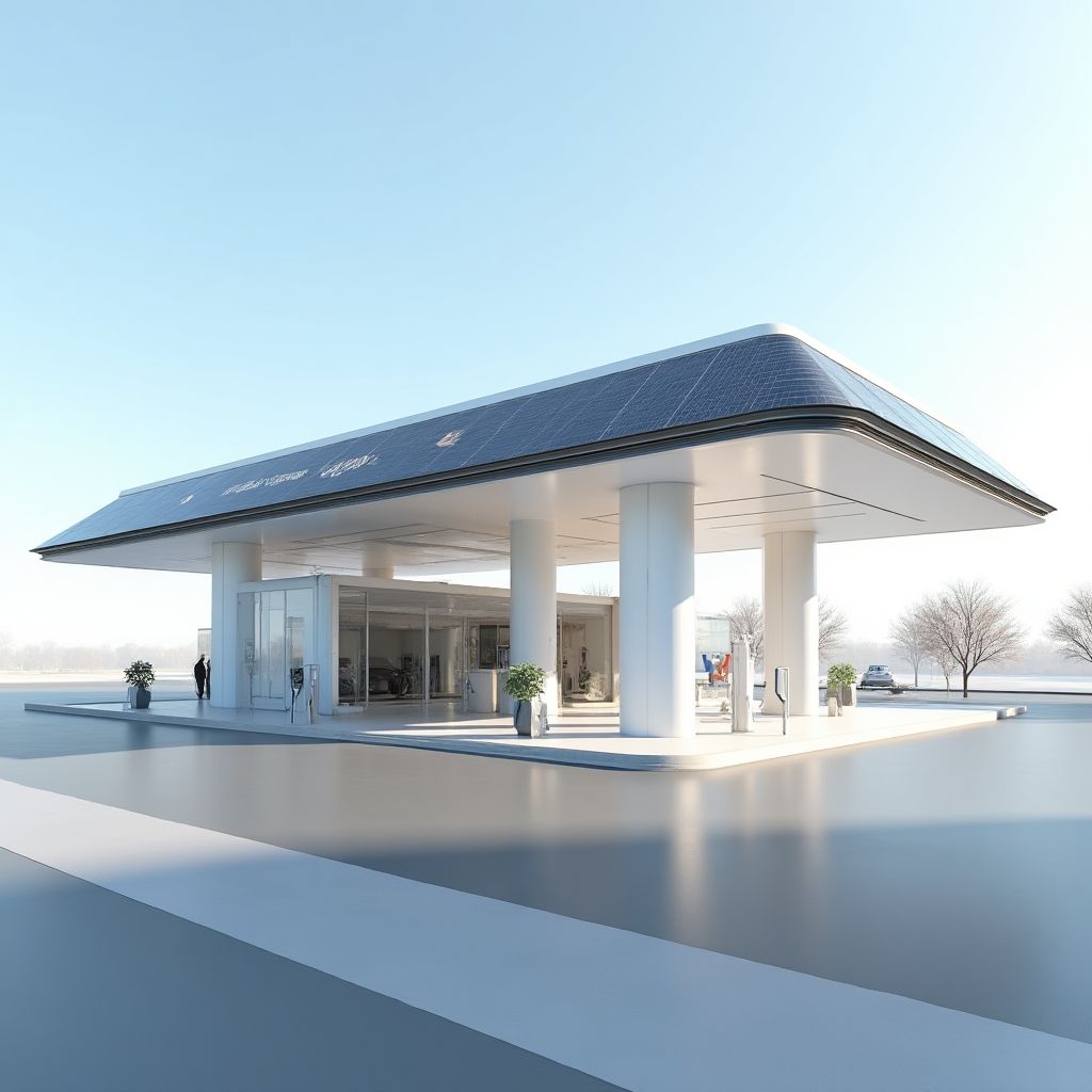 Concepto de Estación del Futuro YPF